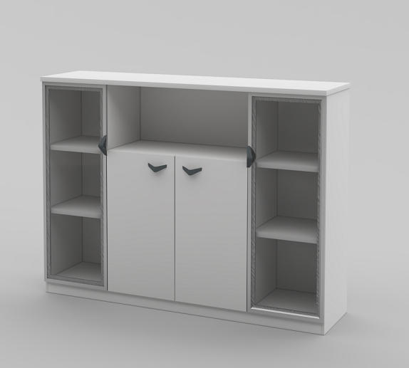CNC Machine Front View