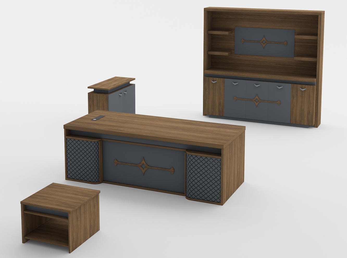 CNC Machine Front View
