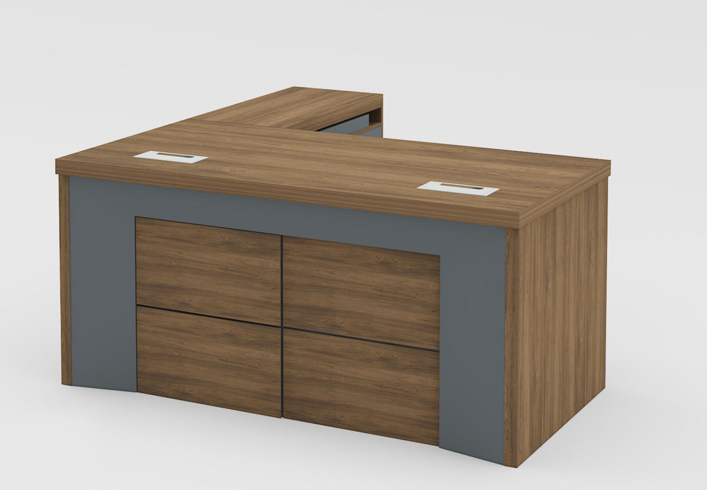 CNC Machine Front View